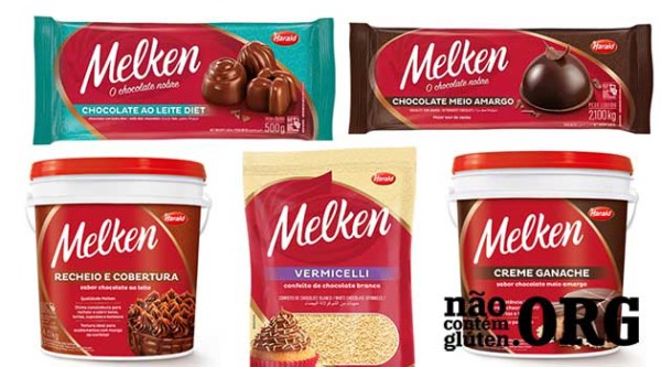 Chocolate Melken contém gluten ? Resposta do SAC